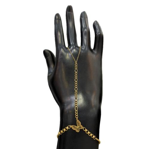 Gold butterfly bracelet 21 karat | weight 2.9 gram...