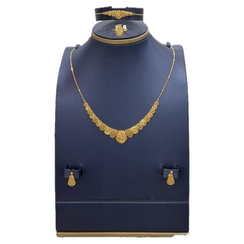 Gold jewelry set 21 karat | weight 11.38 grams | T...