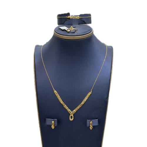 Gold set 21 karat | weight 6.62 grams | T144