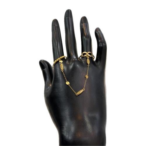The musical strings ring 21-karat gold | weight 2....