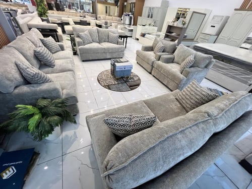 طقم كنب موديل اشلي 9 اشخاص