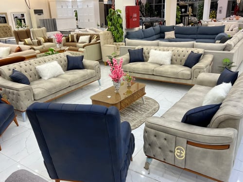 طقم كنب انترية 11شخص موديل تركي 94