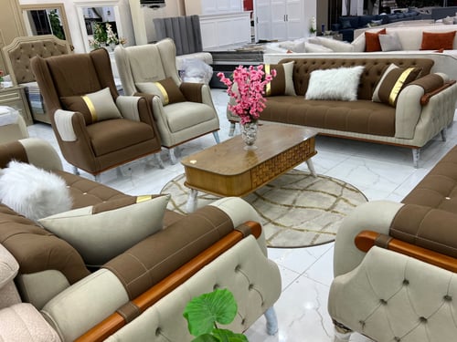 كنب انترية 11 شخص موديل تركي 74