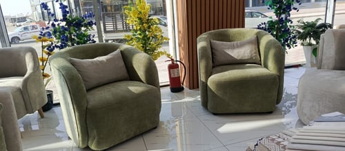 كنبة مفردة قطعتين 2 مودرن