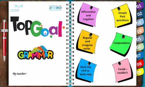 الانتاج المعرفي لمادة الانجليزي Top Goal