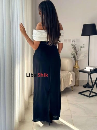 فستان سهرة كريب