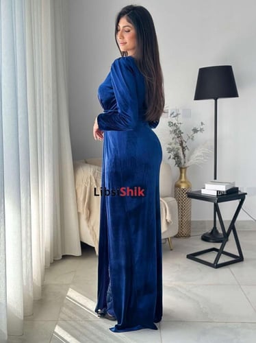 فستان سهره مخمل