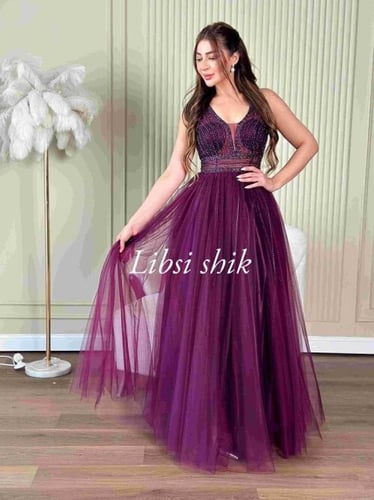 فستان سهره تل مطرز