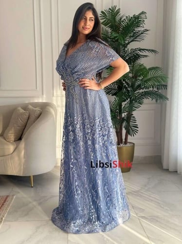 فستان سهره تل مطرز