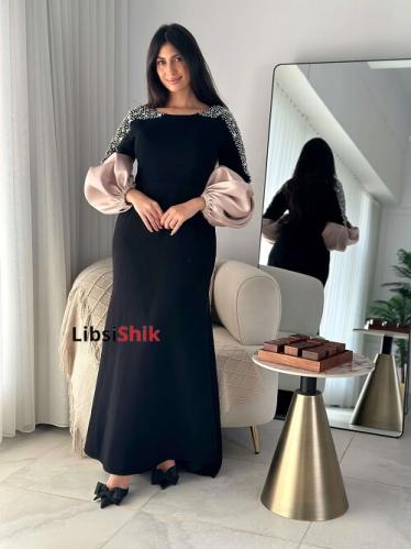 فستان سهرة كريب