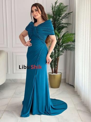 فستان استرتش كرستال لف