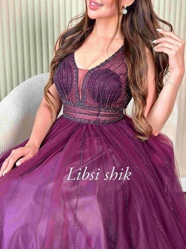 فستان سهره تل مطرز