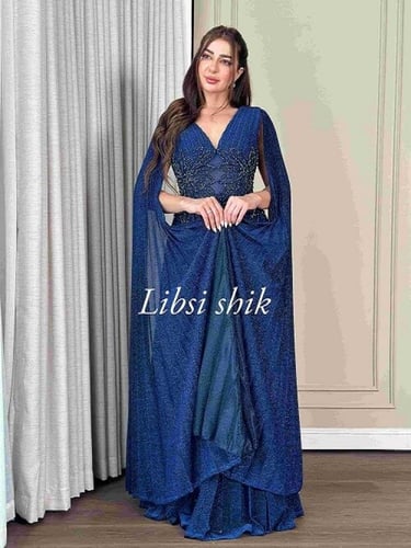 فستان سهره بليسيه تطريز