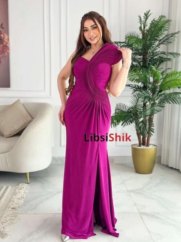 فستان استرتش كرستال