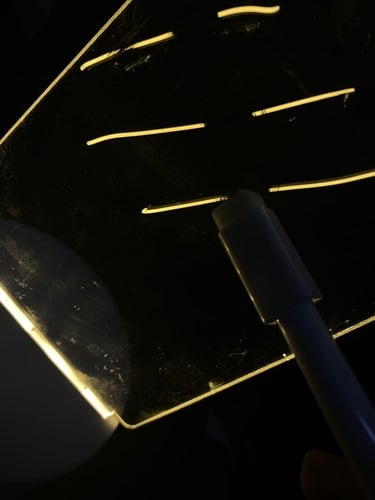 لوحة عبارات مضيئة