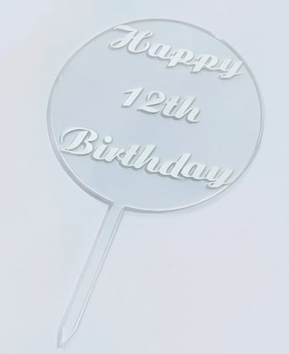 تغريسة اكريلك شفاف