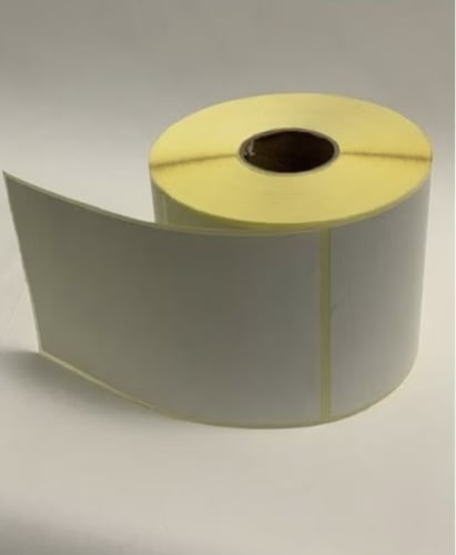 رول ورق حراري طباعه بوليصات شحن مقاس 150*100 ملم ر...