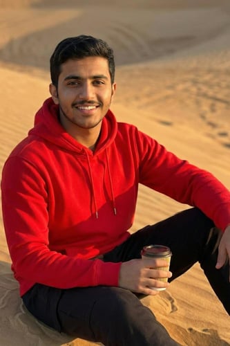 بلوفر قطن فاخر قماش ماركة اورنج غامق سادة