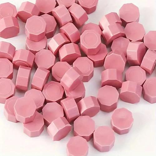 Pink color sealing wax 40 pieces