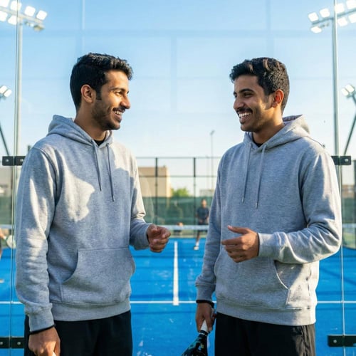 بلوفر قطن رصاصي برميم سادة