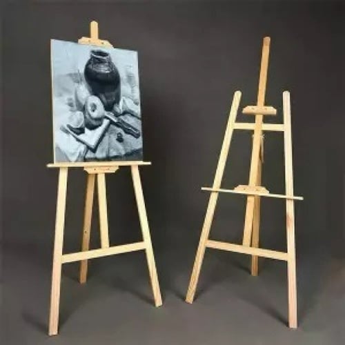 ستاند خشب طبيعي مقاس 120 سم