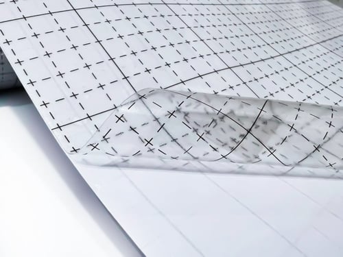 ناقل شفاف لفينيل الاسطح مقاس 100 * 30 سم