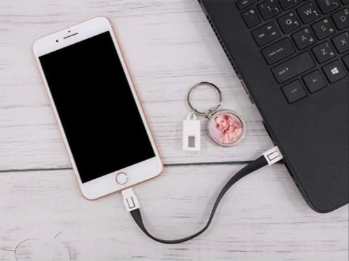 شاحن أندرويد تايب سي وميدالية وفتاحة علب 3 في 1 أس...