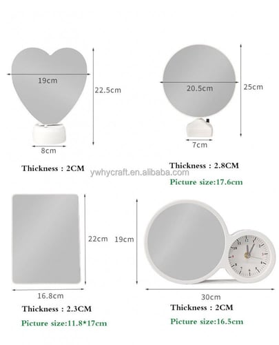 مرايا سحرية شكل دائرة 20 سم