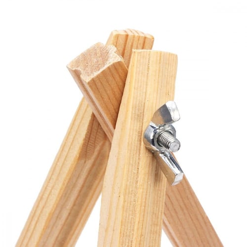 ستاند خشب طبيعي مقاس 40 سم