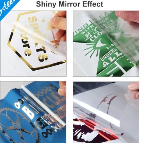 فينيل حراري اقمشة ذهبي مرايا 25