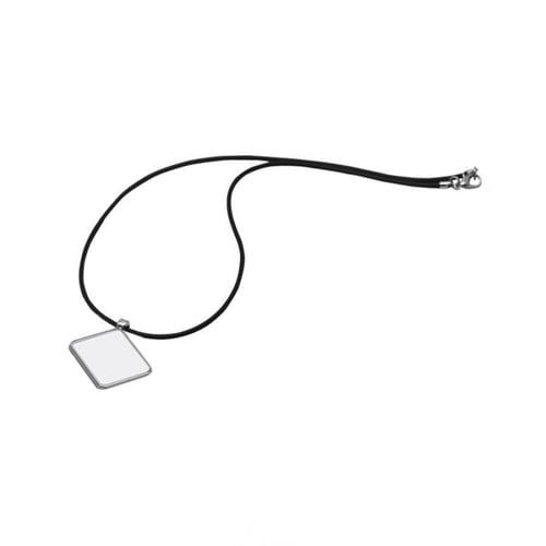 خيوط قلادة سوداء 2 ملم مع مشبك - 25 قطعة