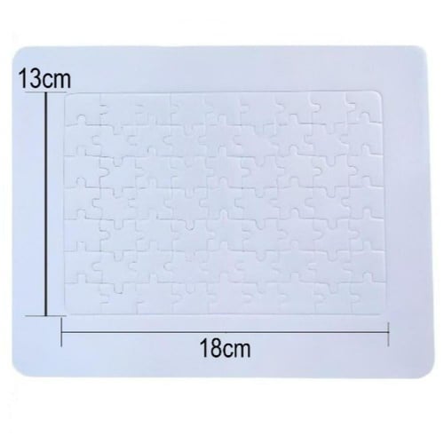 بزل مستطيل مطبوع