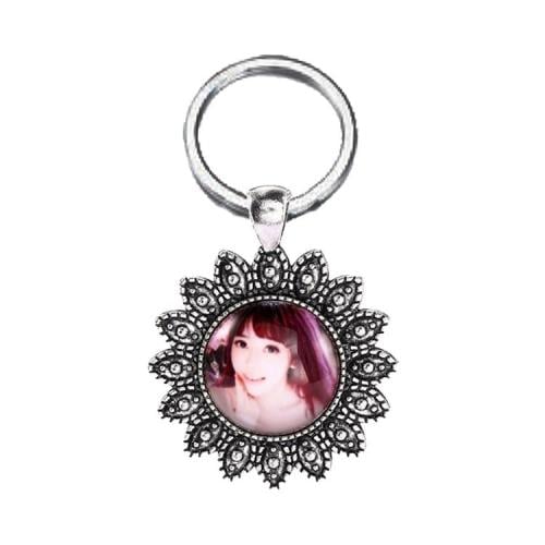 أفخم ميدالية مفاتيح دائرية سبلميشن ذهبية مع صفيحة...