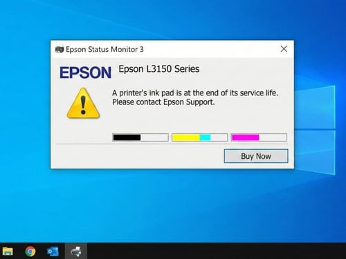 برنامج تصفير طابعات ابسون Epson Reset L3250 - L315...