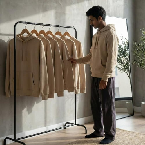 لوفر شتوي سادة للطباعة جملة - لون بيج كلاسيك (6 حب...