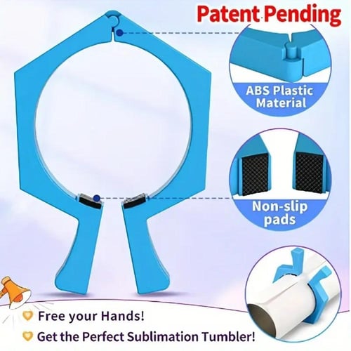 حامل اكواب سيليكون وردي