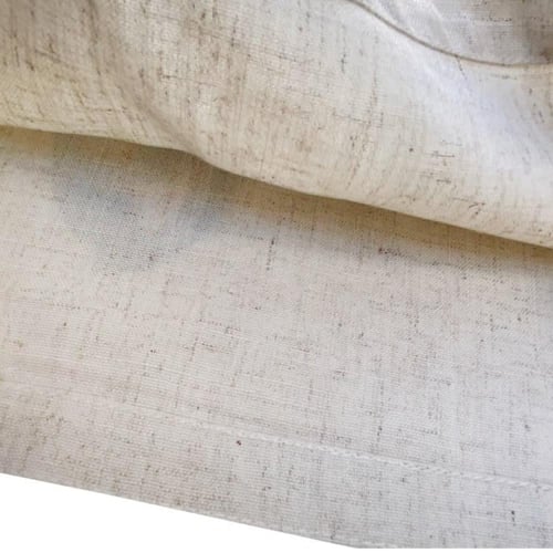 حقيبة توت باق قطن معالج سكري سادة 38×35 سم