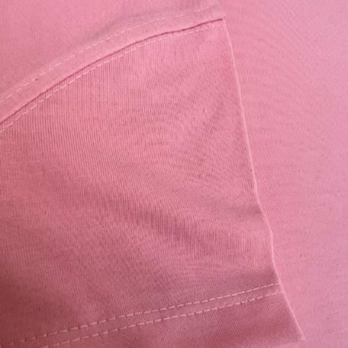 تيشيرت نسائي وردي بوليستر سادة للطباعة سبلميشن