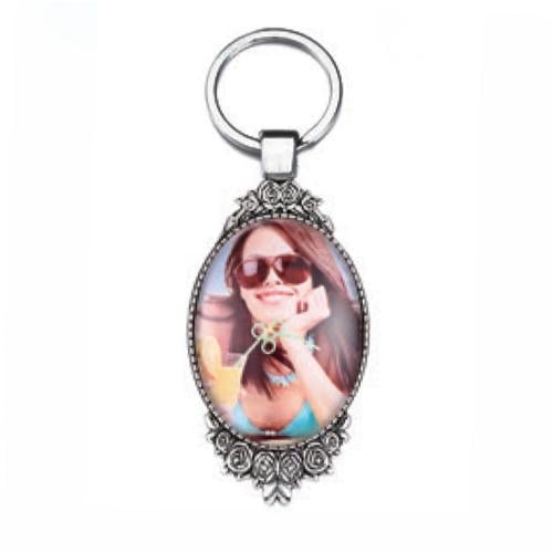 ميدالية مفاتيح بيضاوي طباعه سبلميشن سادة