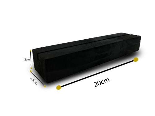 ستاند خشبي لالواح الاكريليك 20 سم اسود A4