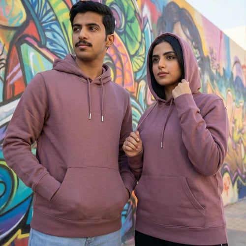 بلوفر قطن فاخر قماش ماركة لحمي سادة