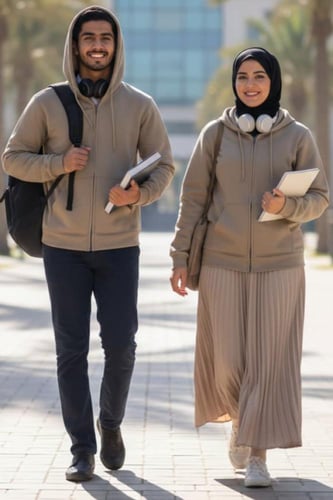 بلوفر قطن فاخر بيج فاتح بيسك سحاب سادة