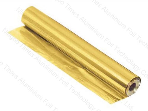 قصدير المنيوم ذهبي