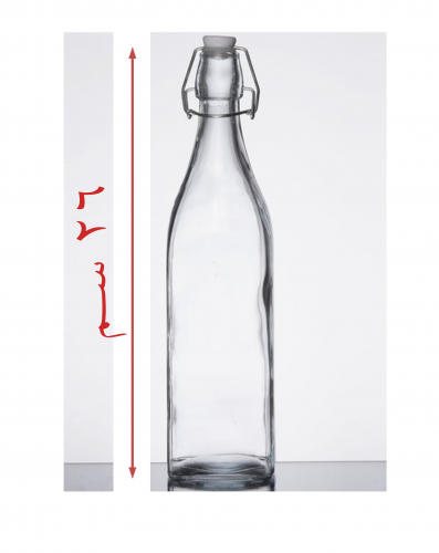 علبة عصير زجاج عبوة 1 لتر