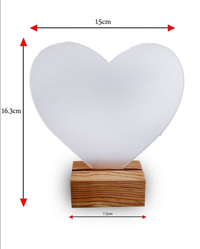 ستاند خشبي لالواح الاكريليك 15 سم بني A5