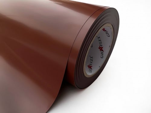 فينيل حراري اقمشة بني PVC