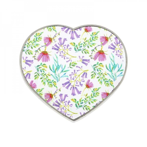 مغناطيس ثلاجة معدني قلب ( 6.5*6 سم)