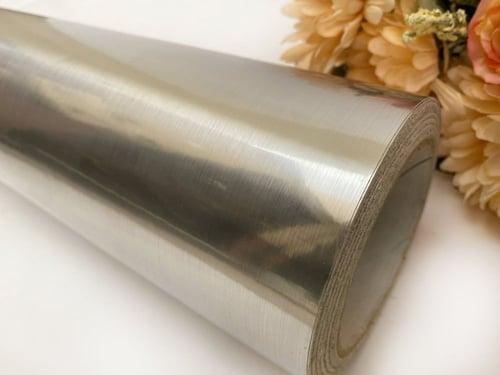 فينيل اسطح ستيكر فضي معدني امريكي