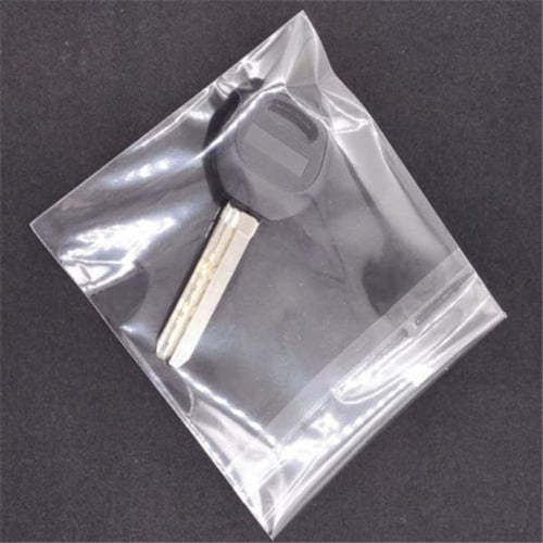 شدة أكياس لاصق شفاف 14 * 14 سم