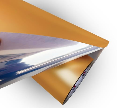 فينيل حراري اقمشة ذهبي مرايا 25